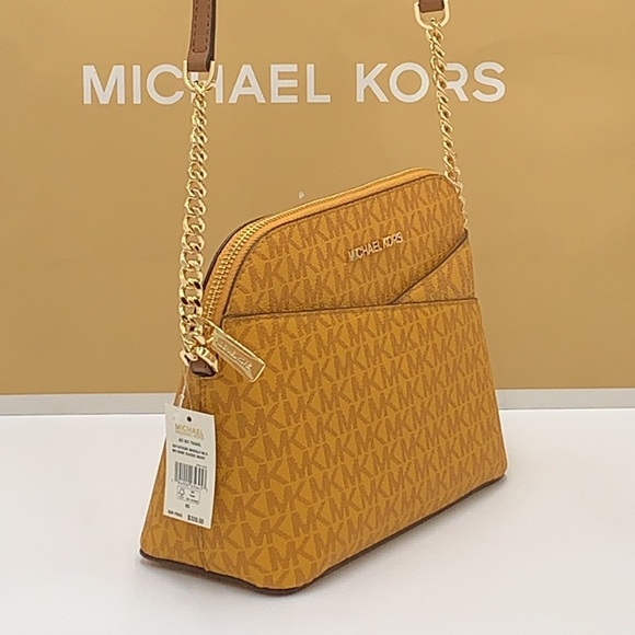 Michael Kors Medium Dome Xcross Xbody Bag
Color: Marigold Multi - Picture 6 of 15